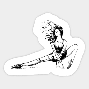 Ballerina Sticker